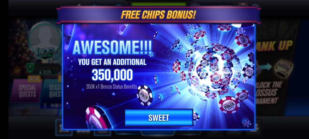 Free chips every 4 hours collect